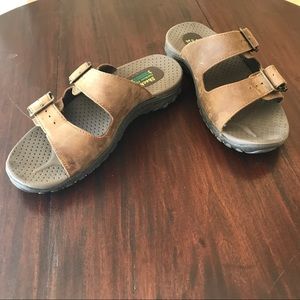 Skechers Brown Leather Sport Sandals. 6